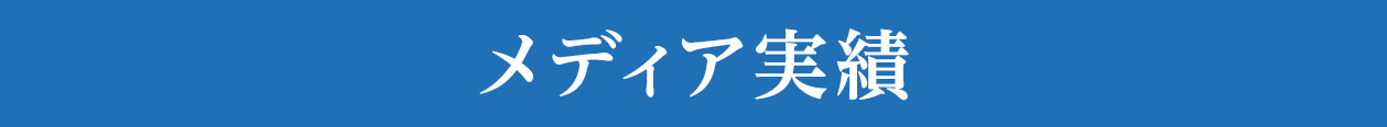 メディア実績
